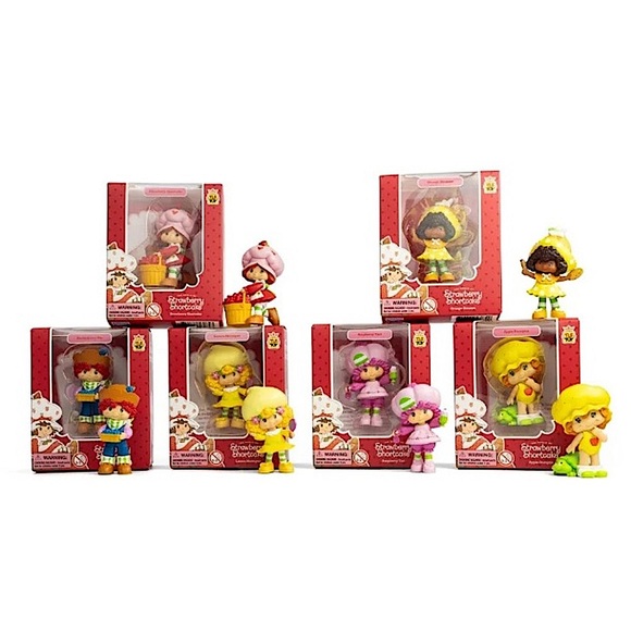 Strawberry Shortcake Mini Figures Complete Collection - Picture 6 of 7